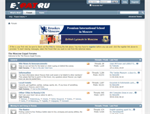Tablet Screenshot of forum.expat.ru