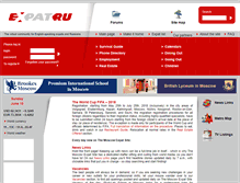 Tablet Screenshot of expat.ru