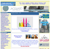 Tablet Screenshot of expat.com.my